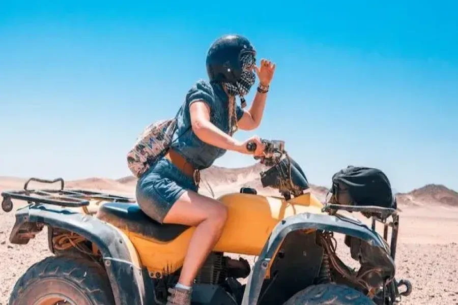 Private Family Safari Quad Camel Ride in Egypt Desert Adventure